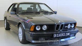 BMW 635CSI M6 E24 1987 -VIDEO- www.ERclassics.com