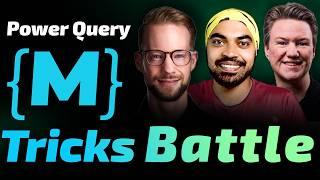 Rick v/s Chandeep v/s Melissa | Who will win? Power Query Tricks Battle 3  | @BIGorilla