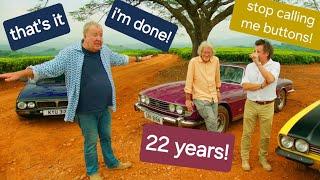 Why this is the last car adventure on the grand tour with Jeremy Richard and May