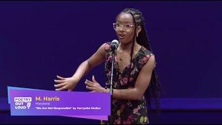 Poetry Out Loud: Madison Harris recites "We Are Not Responsible" by Harryette Mullen