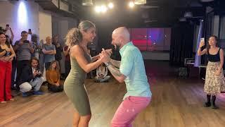 Ataca & La Alemana (Bachata Social Demo (Last Song)) at La Onda Social on September 24th 2022