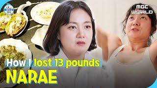 [SUB] What did NARAE Eat to Lose 13 pounds? #PARKNARAE #NARAE