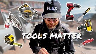 Tools we waited too long to buy  + toolbelt setup