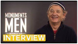 The Monuments Men | EXCLUSIVE Interview (2014) Matt Damon Bill Murray