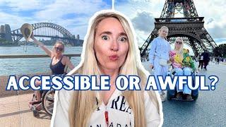 ️ACCESSIBLE TRAVEL:  Ranking 5 of the Best & Worst  Places I’ve Been in a Wheelchair 
