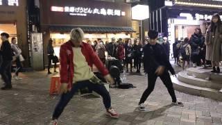 JHKTV]  hong dae street dance  DOB  yang & kim   fire