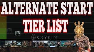 Skyrim Alternate Start Tier List