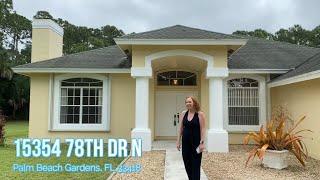 15354 78th Dr N, Palm Beach Gardens, FL 33418 | Palm Beach Country Estates Home For Sale