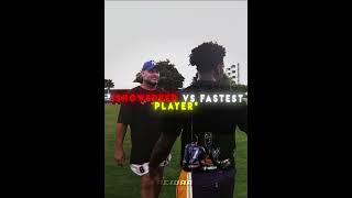 iShowSpeed Race Rugby Team's Fastest Player!