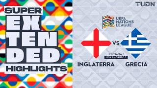 SUPER EXTENDED HIGHLIGHTS | Inglaterra vs Grecia | UEFA Nations League 2024 | TUDN