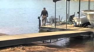 Lazy Ass Dock Mover with manual winches on sandy soil Part 1 (Out)