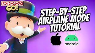 NEW Airplane Mode Glitch Tutorial - iOS & Android (Monopoly Go!)