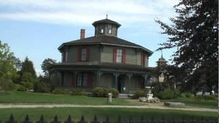 Octagon House from Friendship, NY at Genesee Country Village