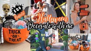 2024 HALLOWEEN YARD DECORATING // BUILDING BOO BASKETS FOR FRIENDS