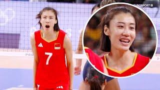 หวัง หยวนหยวน โอลิมปิก 2024 Wang Yuanyuan (王媛媛) volleyball olympics | highlights