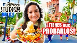 ¡Los MEJORES (y el PEOR) SNACKS de DISNEY'S HOLLYWOOD STUDIOS!