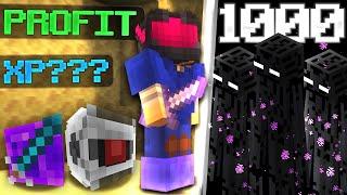 LOOT From 1000 T4 Voidgloom Bosses in Hypixel Skyblock!