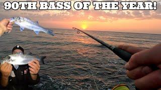 BASS FISHING IN LYNN PENINSULA | NORTH WALES | MASTERFISHERMAN | SEA FISHING UK