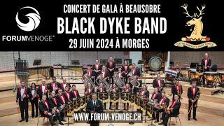 Concert de gala Black Dyke Band - 29 juin 2024 à Morges avec Peter Graham