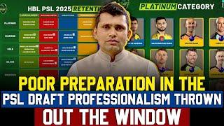 Poor preparation in the PSL draft, professionalism thrown out the window Kamran Akmal