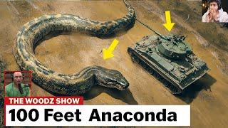 100 Feet Long Anaconda  World's Largest Snake