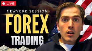 New York Session Live Trading | Forex Trading Live Stream | The Trading Academy