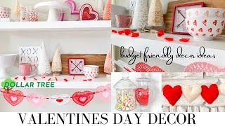 VALENTINES DAY DECORATE WITH ME 2022 | BUDGET FRIENDLY VALENTINES DAY DECOR IDEAS