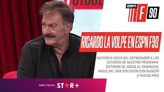 "EL TORNEO CON BOCA LO PERDÍ YO": Ricardo La Volpe y UNA VISITA HISTÓRICA a los estudios de #ESPNF90