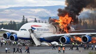 Emergency Landing crash in Airport | British Airways A380 Incident | Plane Crash Investigation - P2