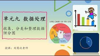 三年级数学 单元九 数据处理 【收集、分类和整理数据、饼分图】