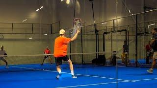 MB: Autio, Välimäki vs Ylänkö, Tarjanne 2-6 2-6 - Padel Kansalliset Tampere