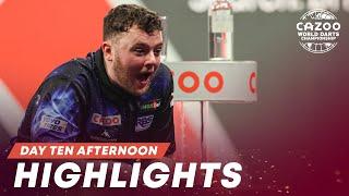 THE REAL DEAL! | Day Ten Afternoon Highlights | 2022/23 Cazoo World Darts Championship