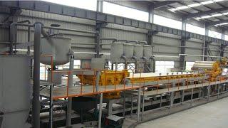 no-asbestos fiber cement board making machine ，fiber cement board production line，fiber cement board