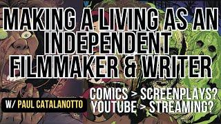 Making Indie Comics & YouTube Films as a Career Path w/ Paul Catalanotto of@vintageeight