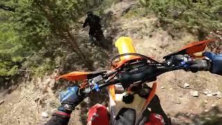 Thrilling Enduro Experience: Riding Open Trails