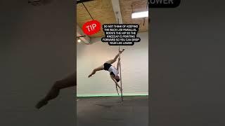 How to do an Extended Butterfly // Pole Dance Tutorial #poledance #polefitness