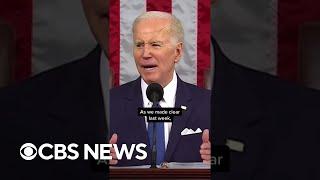 Biden says “we will act” if China threatens U.S. sovereignty  #shorts