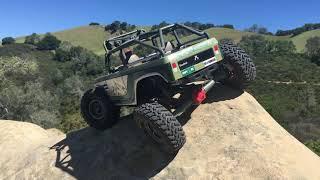 Axial Deadbolt scx10 ii Test Drive at mount diablo