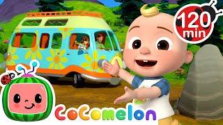 Wheels On the Camper Van!  | CoComelon Nursery Rhymes and Kids Songs | Animals for Kids