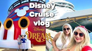 Disney Cruise Line vlog | Our first Disney Dream Cruise embarkation day | 7 night Med cruise 2024