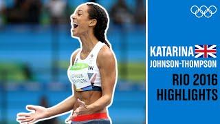 The Best of Katarina Johnson-Thompson  at Rio 2016!