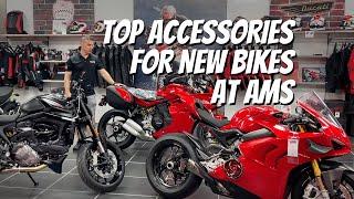 New Bike Accessories From AMS Ducati Dallas