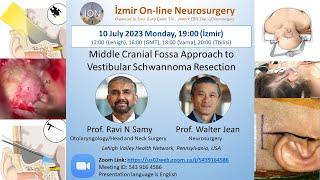 İON 362. Lecture, Samy: Middle Cranial Fossa Approach to Vestibular Schwannoma Resection 10.07.23