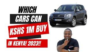 The Best Car Deals in Kenya for 2023 Under 1 Million!"!#carnversations