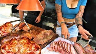 Italy Street Food Fest. Smoked Beef Ribs, Pulled Pork, Angus Asado, Smoked Pork & more. Biker Fest