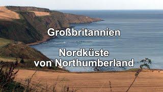 Northumberland Nordseeküste zwischen England und Schottland