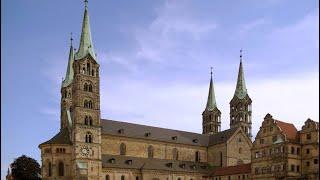 Bamberg Cathedral, Bamberg, Upper Franconia, Bavaria, Germany, Europe