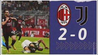 Milan Juventus 2-0 ·  Il fallo su Cuadrado e il gol incredibile di Diaz