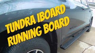 iBoard Running Board Install for 2017 Tundra