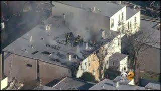 Fire Burns Row Of Homes In Weehawken